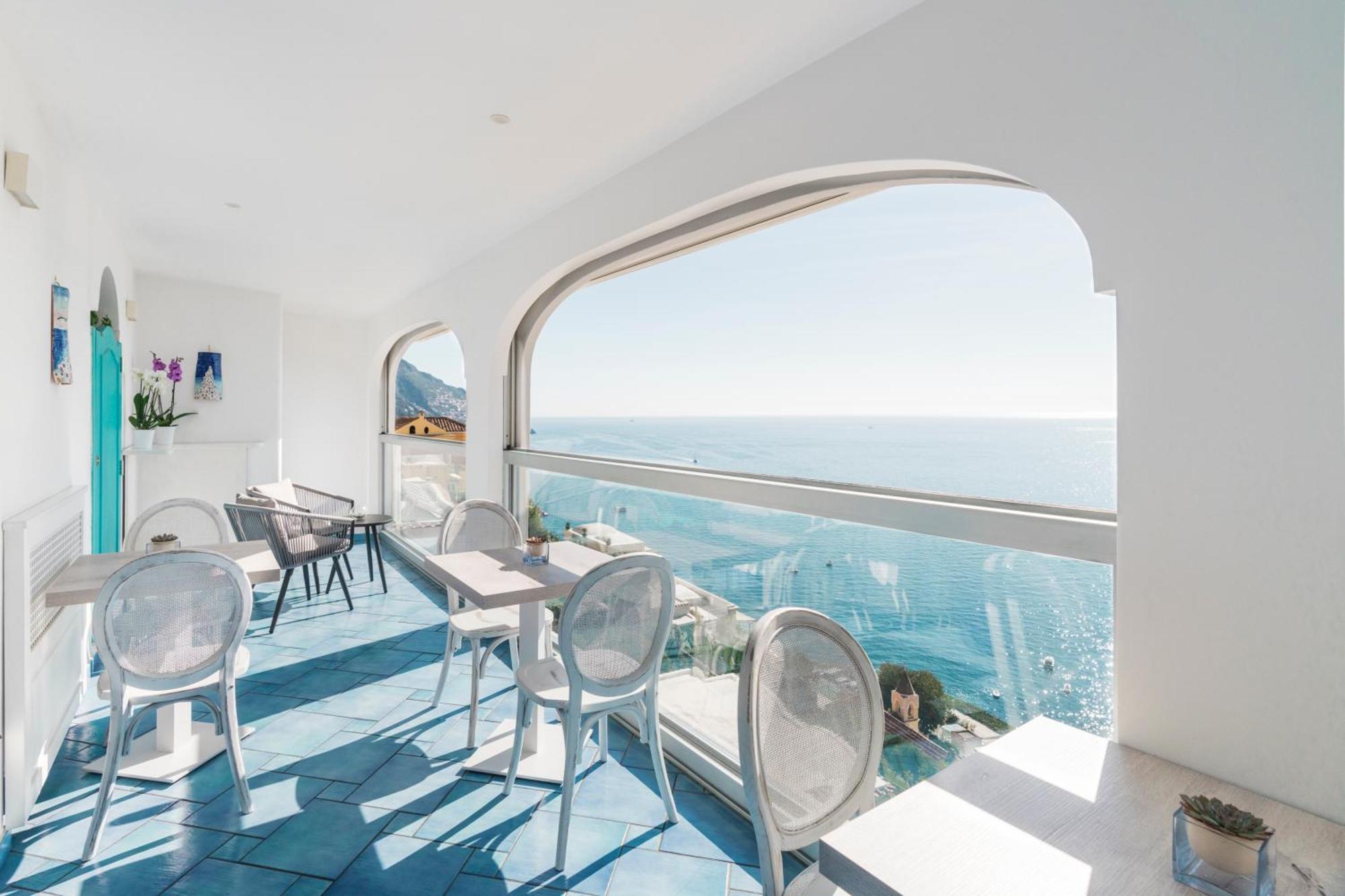 Hotel Il Gabbiano Positano Bagian luar foto
